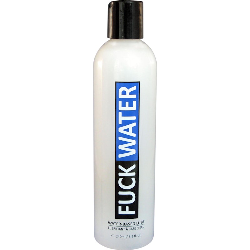 Fuck Water 8oz/240ml Water Based Lubricant - K. P.