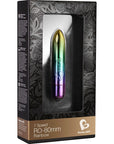 RO-80mm 7 Speed Vibrating Bullet - Rainbow - K. P.