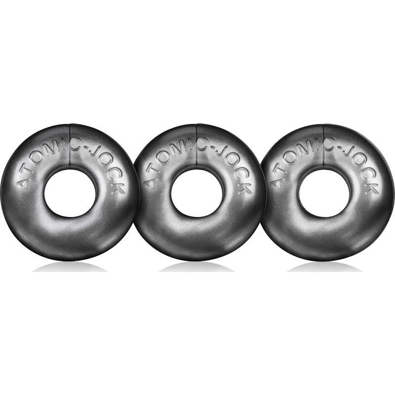 3 Pack Donut Cockrings - Ringer - Steel - K. P.