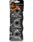 3 Pack Donut Cockrings - Ringer - Steel - K. P.