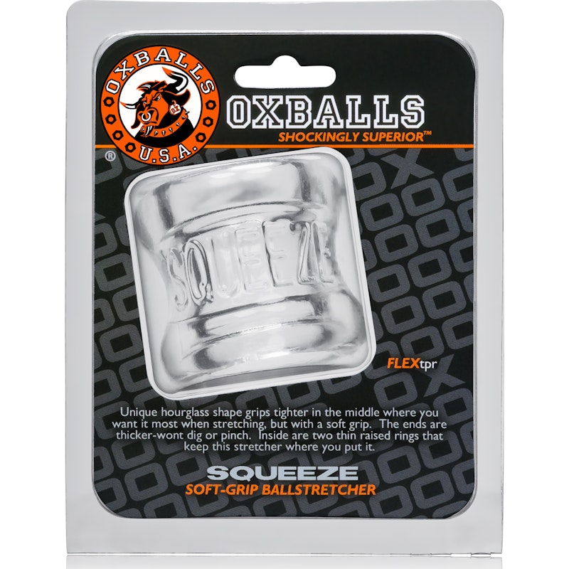 Squeeze Ball Stretcher - Clear - K. P.