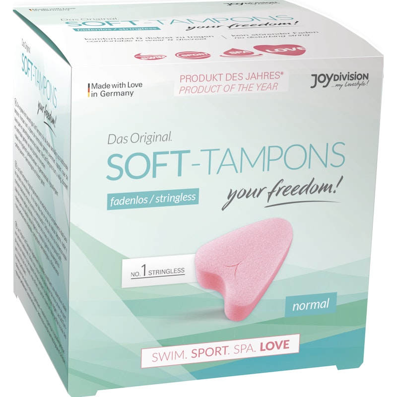 Soft Sponge Tampons - 3 Pieces - K. P.