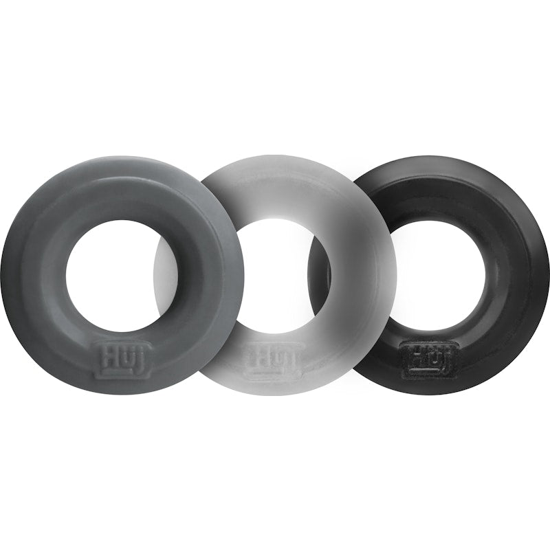 Hunkyjunk - HUJ3 C-RING 3 Pack - Tar - K. P.