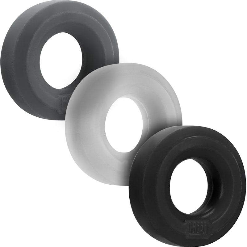 Hunkyjunk - HUJ3 C-RING 3 Pack - Tar - K. P.