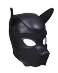 Puppy Play Mask Black