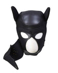 Puppy Play Mask Black