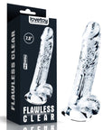 Dildo 7.5" - Clear - K. P.