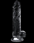 Dildo 7.5" - Clear - K. P.