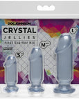 Crystal Jellies - Anal Starter Kit - Clear - K. P.