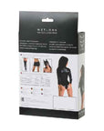 Glossy Wetlook Bodysuit w Zip Alessia