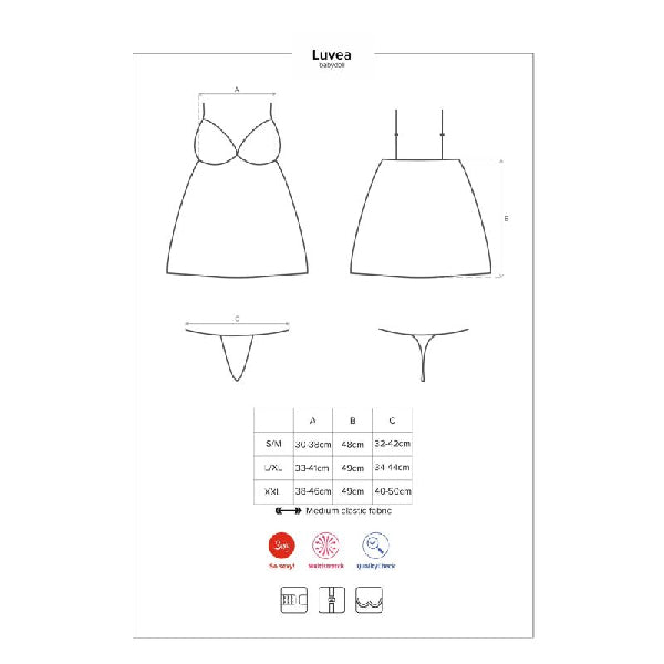 Luvae Babydoll Black - K. P.