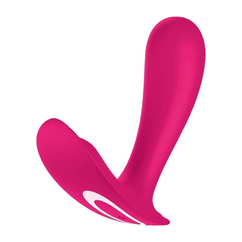 Connect App Wearable Vibrator - Top Secret - Pink - K. P.