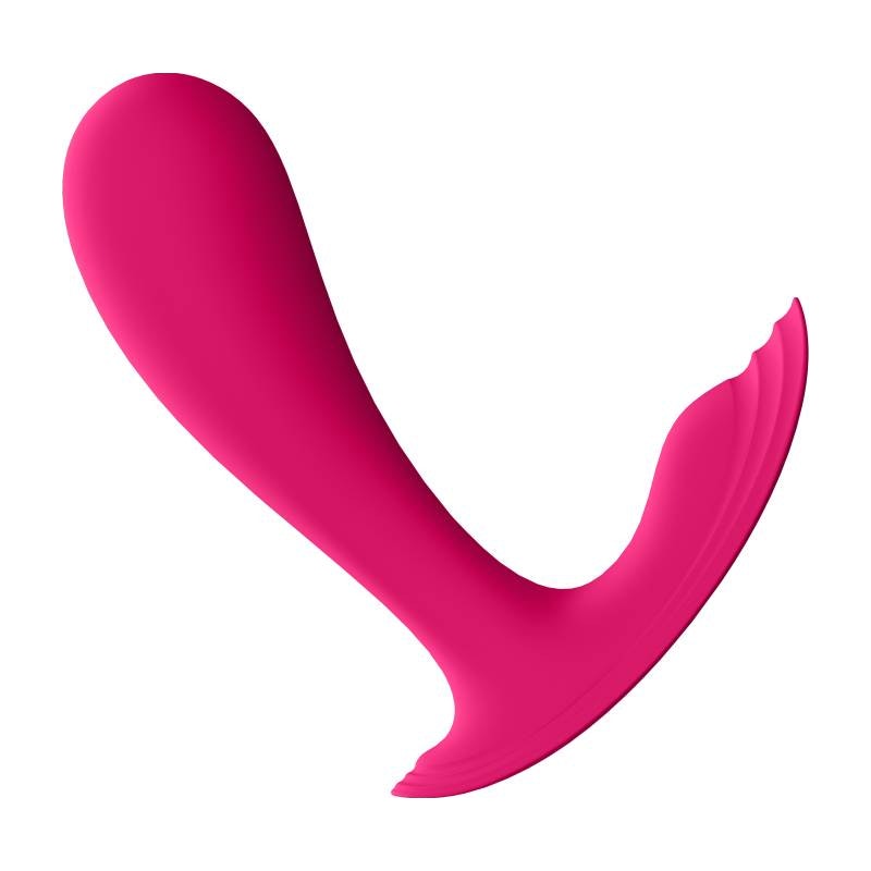 Connect App Wearable Vibrator - Top Secret - Pink - K. P.