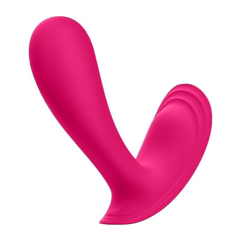 Connect App Wearable Vibrator - Top Secret - Pink - K. P.