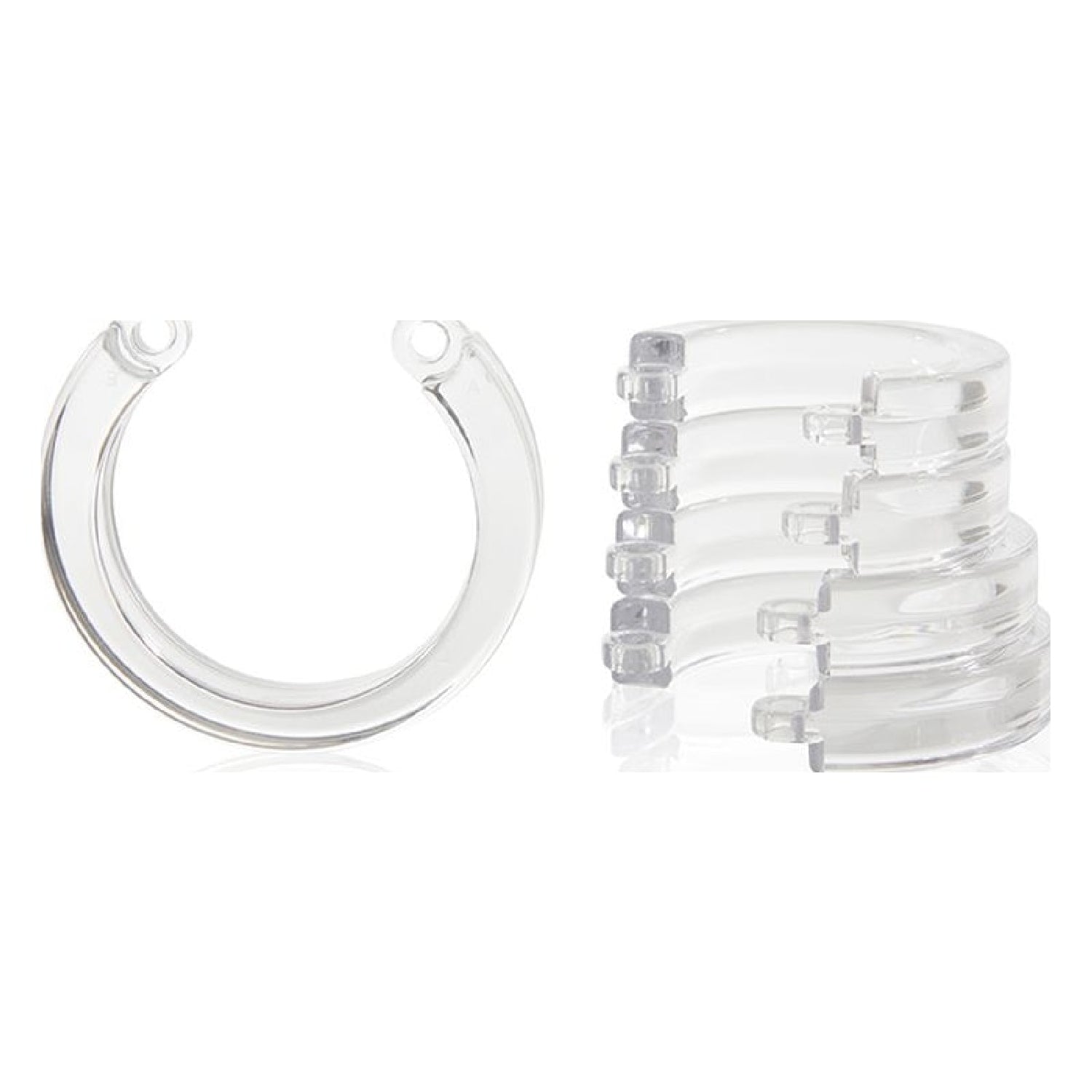 Cockcage U Ring No 1 Clear - K. P.