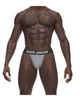 Sexagon Micro V Thong - Grey - K. P.