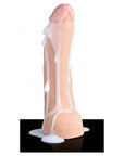 Loadz - Squirting Dildo 10" with Syringe - Flesh - K. P.