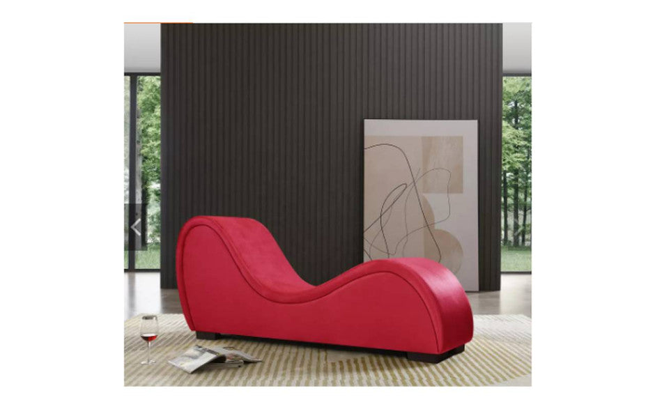 Kama Sutra Mebon Chaise Love Lounge - Red - K. P.