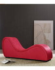 Kama Sutra Mebon Chaise Love Lounge - Red - K. P.