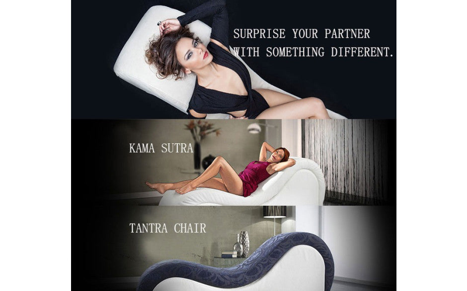 Kama Sutra Mebon Chaise Love Lounge - Red - K. P.