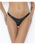 Power Wetlook Thong - X-Large - Black - K. P.
