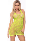 Festival Flirt Net Dress - Green - K. P.