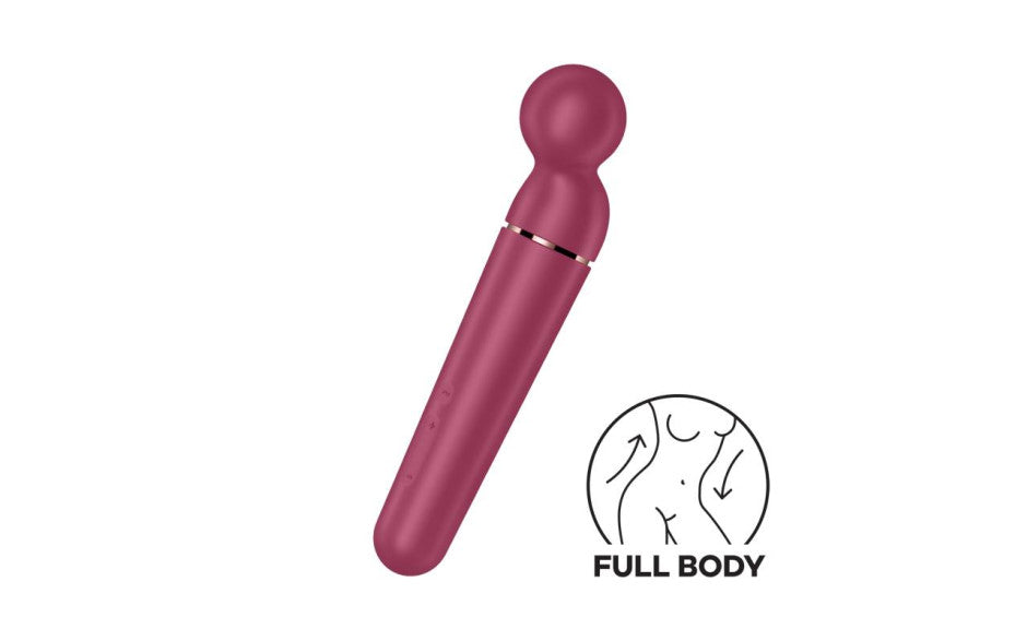 Air Pulse Vibrator - Planet Wand-er - Berry - K. P.
