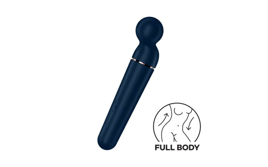 Air Pulse Vibrator - Planet Wand-er - Black - K. P.
