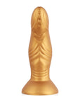 Liquid Silicone Dildo - Pupa - Small - Gold