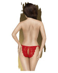 Too Hot To Be Real Panties - Red - K. P.