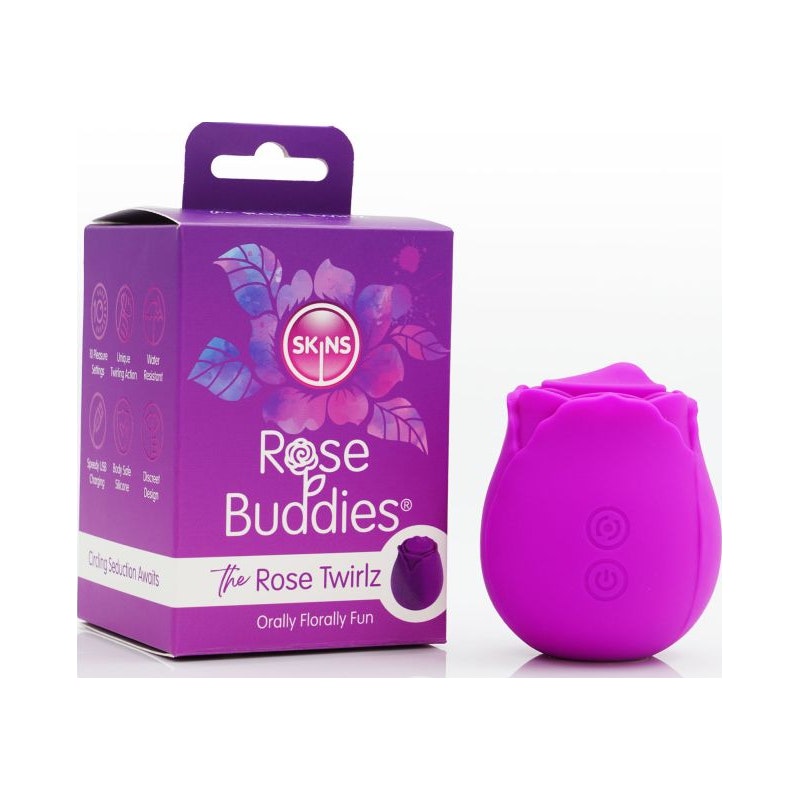 Skins - Rose Buddies The Rose Twirls - Purple - K. P.