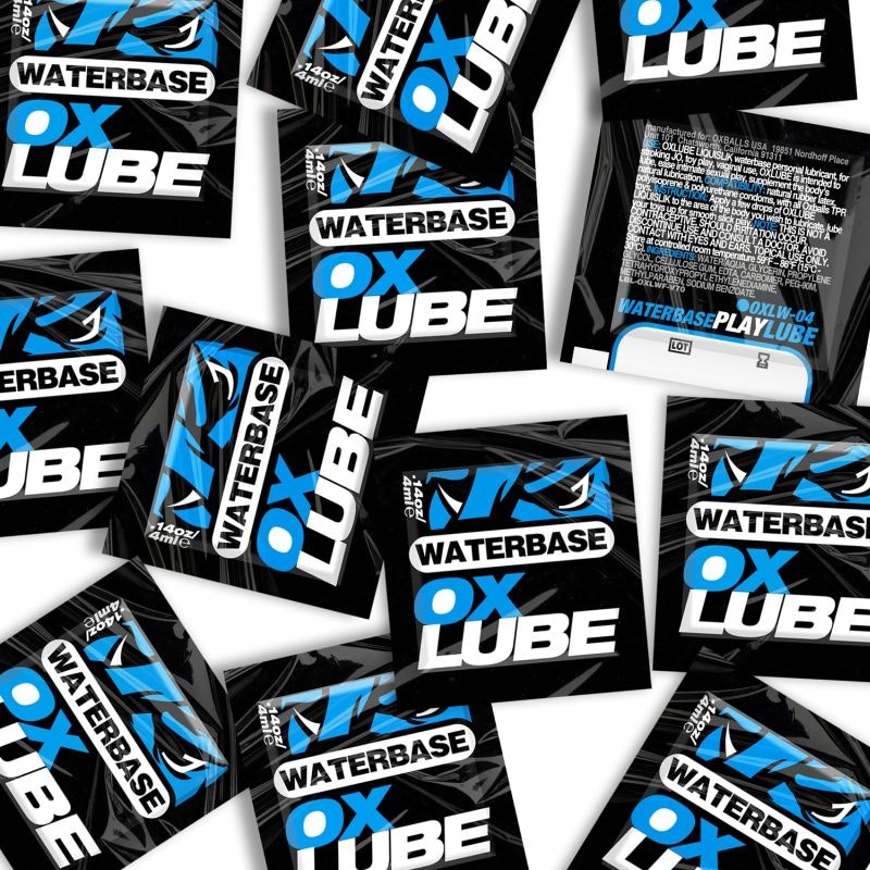 LIQUISLIK Waterbased OXLube 50 Pack Sachets - K. P.