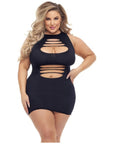 Cant Commit Dress - Black - Q - K. P.