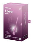 Kegel Pelvic Floor Trainer with Connect App - Love Birds 1 - Pink - K. P.