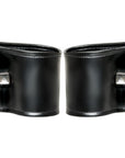 Wrist Wallet Pair with Hidden Zipper - Black - K. P.