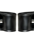 Wrist Wallet Pair with Hidden Zipper - Black - K. P.