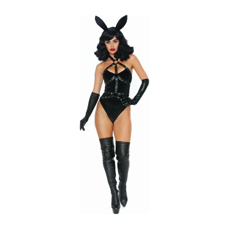 Bad Girl Bunny Costume - Black - K. P.