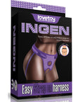 Ingen - Easy Strap On Harness - Polka Dot Purple - K. P.