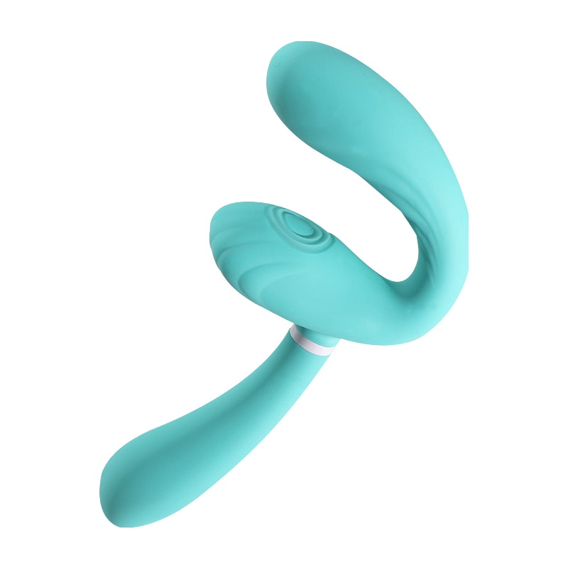 Sapphi Dual G-Spot Vibrator - Teal - K. P.
