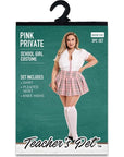 Smokin' In The Boys Room Costume with Miniskirt - Q - - K. P.