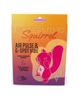 Screaming Squirrel Air Pulse & G-Spot Vibrator