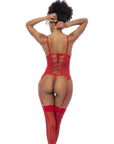 Red 2 Pc Set w/ Matching Thong