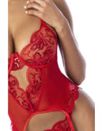 Red 2 Pc Set w/ Matching Thong