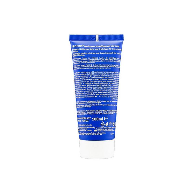 PRORINO Cooling Gel Strong 100ml - Kinky Playhouse