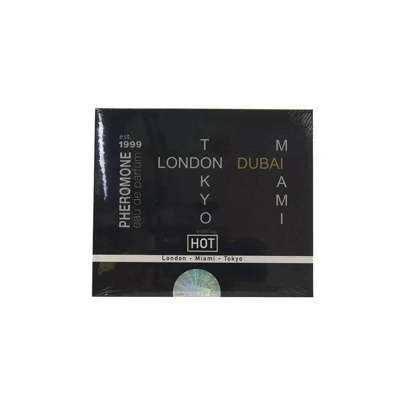 HOT Pheromone Perfume Box Men - 4 x 5ml - Kinky Playhouse