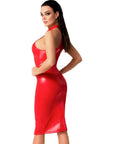 Orgia Midi Dress - Red - K. P.