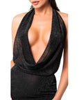 Luminara Mini Dress - Black - K. P.