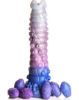 Creature Cocks - Tenta-Queen Ovipositor Silicone Dildo with Eggs - Multi-Coloured