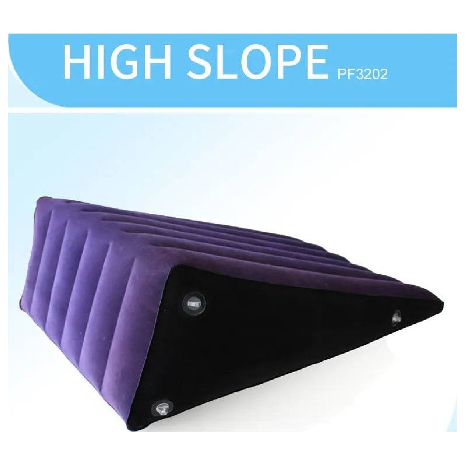 Large Inflatable Sex Positioning Wedge Cushion - K. P.