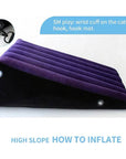 Large Inflatable Sex Positioning Wedge Cushion - K. P.